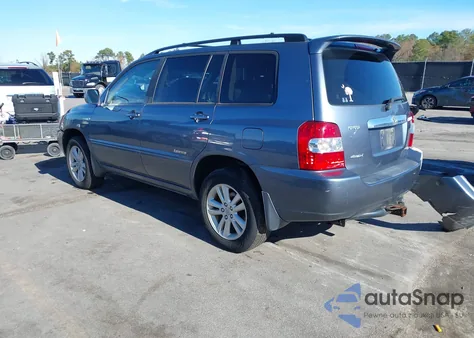 2006 Toyota Highlander Hybrid Limited V6 из США, поврежденный, VIN JTEEW21A660026078